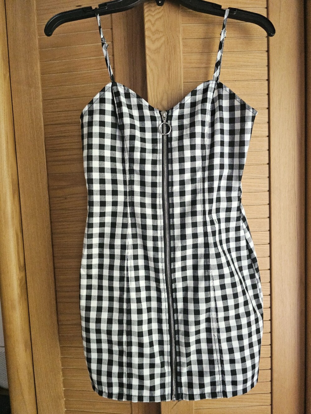 Mini Checkered Dress